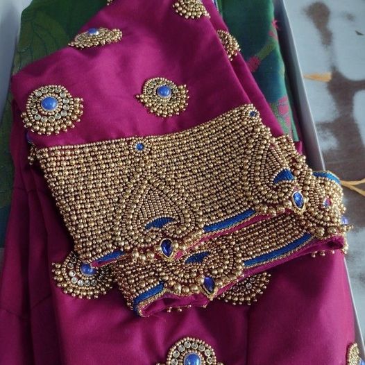 Aari Work Blouse Design Ideas