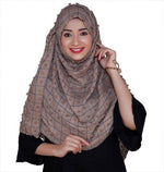 Load image into Gallery viewer, Talukdar Lifestyle Checkered Cotton Blend Women Scarf
