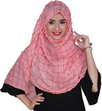 Load image into Gallery viewer, Talukdar Lifestyle Checkered Cotton Blend Women Scarf
